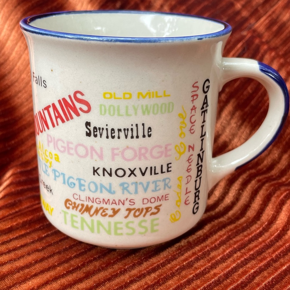 Vintage Mug: The Great Smoky Mountains
